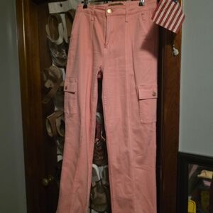 Pink Judy Blue Cargo Pants